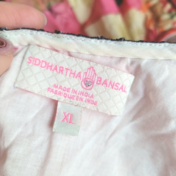 Siddhartha Bansal Sanya Ruffled Blouse from Anthropologie Women's Size XL - Picture 15 of 16